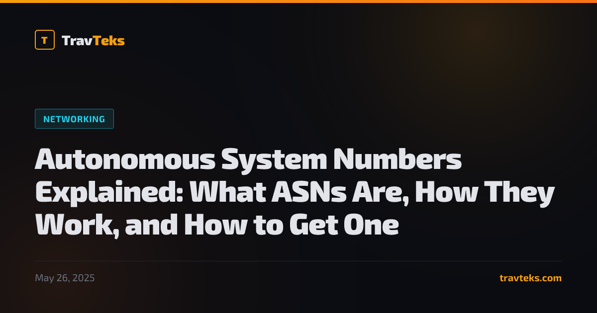 Autonomous System Numbers Explained: What ASNs Are, How They Work, and ...